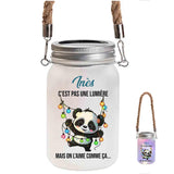 Lanterne Inès Panda Lumière | Lampe Jardin Idée Décoration Cadeau