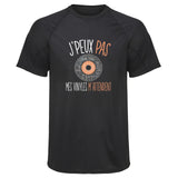 Maillot de Sport Homme Vinyles Copie Jpeux Pas - T-Shirt Respirant Polyester Manches Courtes - Cadeau Sportif Anniversaire Noël Fête des Pères