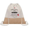 Sac Fête des Pères Papi Papa Cadeau anniversaire Noël Travail Boulot Métier Départ Retraite Collègue Homme cabas shopping plage
