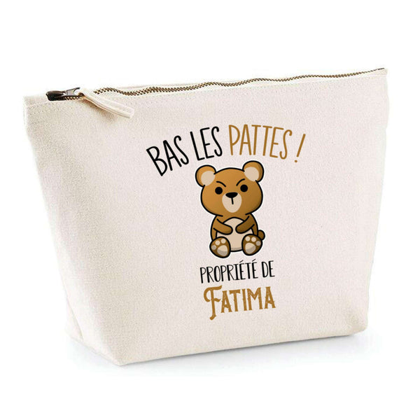 Trousse pochette de rangement maquillage Fête des Mères Mamie Famille Idée Cadeau anniversaire Noël Travail Boulot Métier Départ Retraite Collègue Femme