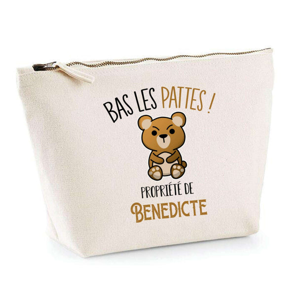 Trousse pochette de rangement maquillage Fête des Mères Mamie Famille Idée Cadeau anniversaire Noël Travail Boulot Métier Départ Retraite Collègue Femme