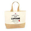 Sac Jute Fête des Mères Fêtes des Pères Mamie Papi Famille Idée Cadeau anniversaire Noël Travail Boulot Métier Départ Retraite Collègue Femme Homme