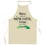 Cadeau Cuisinier cuisinière mère maman papa père mamie papi Vêtement Blouse de protection Barbecue Jardinage Tablier de Travail Tâches ménagères 
