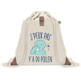 Sac à dos avec pochette J'peux pas Pollen