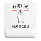 Tapis de souris ergonomique avec repose-poignet, accessoire bureau pour femme et homme, fête des pères, cadeau pas cher, idée cadeau fête des mères, secret santa, départ à la retraite, télétravail et gaming