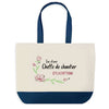 Sac de shopping bleu Cheffe de Chantier d'exception