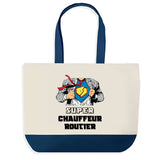 Sac de shopping bleu Super Chauffeur Routier
