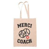 Noël cadeau de départ à la retraite cadeau de fin d'année scolaire idée cadeau cadeau de remerciement anniversaire coach sport sac cabas totebag sac jute