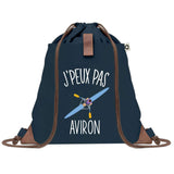 sac a dos bleu coton recycle avec pochette idee cadeau originale pour collegue ami prof ou membre de la famille cadeau mixte noel anniversaire secret santa ou depart au travail sac leger pratique et ecologique design breton moderne