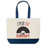 Sac de shopping bleu J'peux pas Circuit