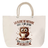 Sac Fête des Mères Mamie Famille Idée Cadeau anniversaire Noël Travail Boulot Métier Départ Retraite Collègue Femme cabas shopping plage