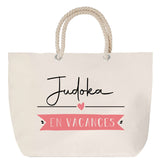Sac Fête des Mères Mamie Famille Idée Cadeau anniversaire Noël Travail Boulot Métier Départ Retraite Collègue Femme cabas shopping plage