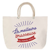 Sac Fête des Mères Mamie Famille Idée Cadeau anniversaire Noël Travail Boulot Métier Départ Retraite Collègue Femme cabas shopping plage