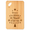 Planche à découper cadeau Noël famille amis papa maman mamie papi, idée cadeau apéro et cuisine, Secret Santa