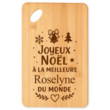 Planche à découper cadeau Noël famille amis papa maman mamie papi, idée cadeau apéro et cuisine, Secret Santa