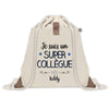 Sac à dos avec pochette Teddy Super Collègue