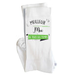 Chaussettes originales en coton, idée cadeau drôle tendance mère maman papa père mamie papi anniversaire noel 