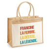 Sac Fête des Mères Mamie MAman Soeur Femme Famille Idée Cadeau anniversaire Noël Travail Boulot Métier Départ Retraite Collègue Femme cabas shopping plage