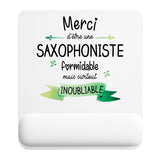 Tapis de souris ergonomique avec repose-poignet, accessoire bureau pour femme et homme, fête des pères, cadeau pas cher, idée cadeau fête des mères, secret santa, départ à la retraite, télétravail et gaming