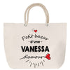 Sac Fête des Mères Mamie Famille Idée Cadeau anniversaire Noël Travail Boulot Métier Départ Retraite Collègue Femme cabas shopping plage