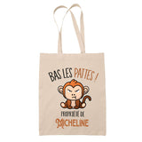 Sac tote bag réutilisable coton shopping Fête des Mères Mamie Famille Idée Cadeau anniversaire Noël Travail Boulot Métier Départ Retraite Collègue Femme