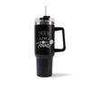 Mug isotherme Noir Tennis J'peux pas