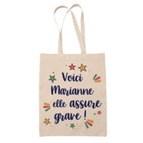 Sac Tote Bag Fête des Mères Fêtes des Pères Mamie Papi Famille Idée Cadeau anniversaire Noël Travail Boulot Métier Départ Retraite Collègue Femme Homme