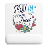 Tapis de souris ergonomique avec repose-poignet, accessoire bureau pour femme et homme, fête des pères, cadeau pas cher, idée cadeau fête des mères, secret santa, départ à la retraite, télétravail et gaming