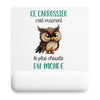 Tapis de souris ergonomique avec repose-poignet, accessoire bureau pour femme et homme, fête des pères, cadeau pas cher, idée cadeau fête des mères, secret santa, départ à la retraite, télétravail et gaming