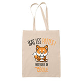Sac tote bag réutilisable coton shopping Fête des Mères Mamie Famille Idée Cadeau anniversaire Noël Travail Boulot Métier Départ Retraite Collègue Femme