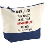 Pochette Trousse Fête des Mères Fêtes des Pères Mamie Papi Famille Idée Cadeau anniversaire Noël Travail Boulot Métier Départ Retraite Collègue Femme Homme