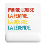 Tapis de souris ergonomique avec repose-poignet, accessoire bureau pour femme et homme, fête des pères, cadeau pas cher, idée cadeau fête des mères, secret santa, départ à la retraite, télétravail et gaming