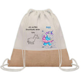 Sac Fête des Pères Papi Papa Cadeau anniversaire Noël Travail Boulot Métier Départ Retraite Collègue Homme cabas shopping plage