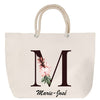 Sac Fête des Mères Mamie Famille Idée Cadeau anniversaire Noël Travail Boulot Métier Départ Retraite Collègue Femme cabas shopping plage