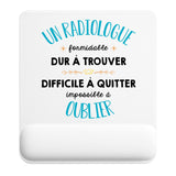 Tapis de souris ergonomique avec repose-poignet, accessoire bureau pour femme et homme, fête des pères, cadeau pas cher, idée cadeau fête des mères, secret santa, départ à la retraite, télétravail et gaming