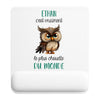 Tapis de souris ergonomique avec repose-poignet, accessoire bureau pour femme et homme, fête des pères, cadeau pas cher, idée cadeau fête des mères, secret santa, départ à la retraite, télétravail et gaming