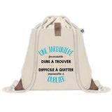 Sac à dos avec pochette Une Jardinière Formidable