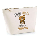 Trousse pochette de rangement maquillage Fête des Mères Mamie Famille Idée Cadeau anniversaire Noël Travail Boulot Métier Départ Retraite Collègue Femme