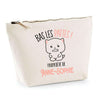 Trousse pochette de rangement maquillage Fête des Mères Mamie Famille Idée Cadeau anniversaire Noël Travail Boulot Métier Départ Retraite Collègue Femme