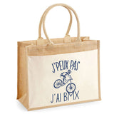 Sac Fête des Mères Mamie Famille Idée Cadeau anniversaire Noël Travail Boulot Métier Départ Retraite Collègue Femme cabas shopping plage Homme Papa Papi Pères Frère