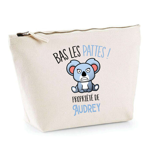 Trousse pochette de rangement maquillage Fête des Mères Mamie Famille Idée Cadeau anniversaire Noël Travail Boulot Métier Départ Retraite Collègue Femme