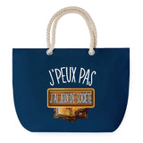 Sac de plage Bleu anse corde J'peux Pas Jeux de Société