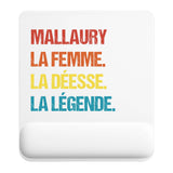 Tapis de souris ergonomique avec repose-poignet, accessoire bureau pour femme et homme, fête des pères, cadeau pas cher, idée cadeau fête des mères, secret santa, départ à la retraite, télétravail et gaming