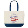 Sac de shopping bleu Ethnologue Meilleur du Monde