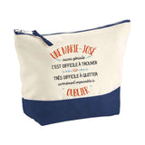 Pochette Trousse Fête des Mères Fêtes des Pères Mamie Papi Famille Idée Cadeau anniversaire Noël Travail Boulot Métier Départ Retraite Collègue Femme Homme