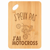 Planche bambou gravée personnalisée femme homme idée cadeau Fête des Mères Fête des Pères apéro papa maman prénom cuisine plateau fromage
