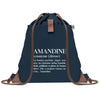 sac a dos femme bleu coton recycle avec pochette cadeau original pour collegue amie prof ou soeur idee cadeau femme noel anniversaire secret santa ou depart a la retraite sac pratique chic et ecoresponsable design breton elegant
