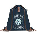 sac a dos bleu coton recycle avec pochette idee cadeau originale pour collegue ami prof ou membre de la famille cadeau mixte noel anniversaire secret santa ou depart au travail sac leger pratique et ecologique design breton moderne