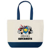 Sac de shopping bleu Super Guitariste