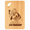 Planche bambou gravée personnalisée femme idée cadeau Fête des Mères apéro 30×20 prénom cuisine plateau fromage anniversaire noel maman mamie